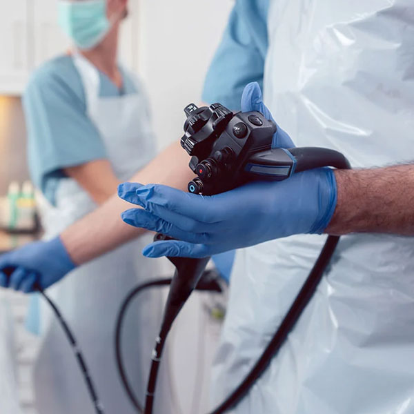Endoscopy procedure at the Gut & Liver Clinic